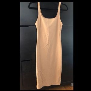 SOLD- Zara nude tank dress